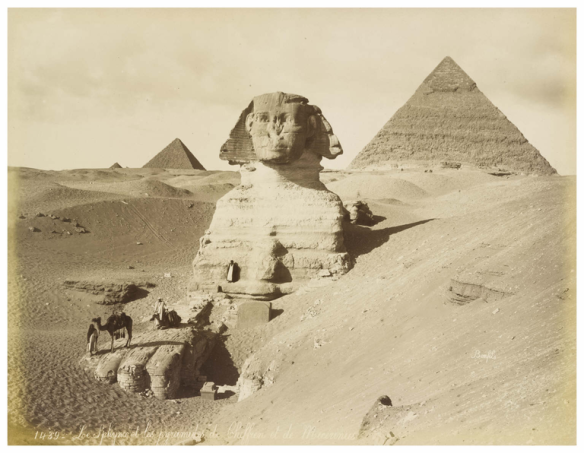 The Sphinx and the pyramids, Egypt