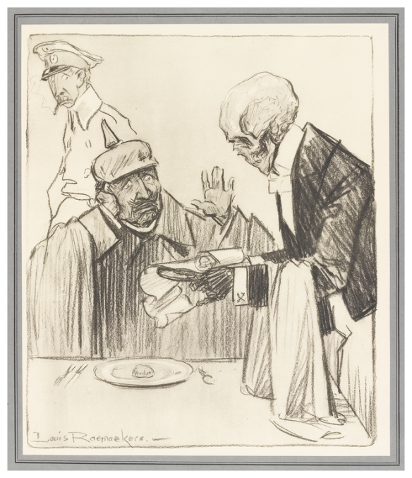 The Bill by Louis Raemaekers, 1917