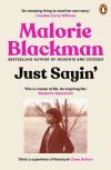 Book cover for Just Sayin' by Malorie Blackman.