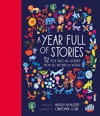 Book cover for A year full of stories by Angela McAllister.